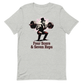 Squat Like Lincoln — Funny Gym Shirt for Lifters