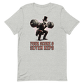 Squats with Lincoln — Funny Gym Shirt for Lifters