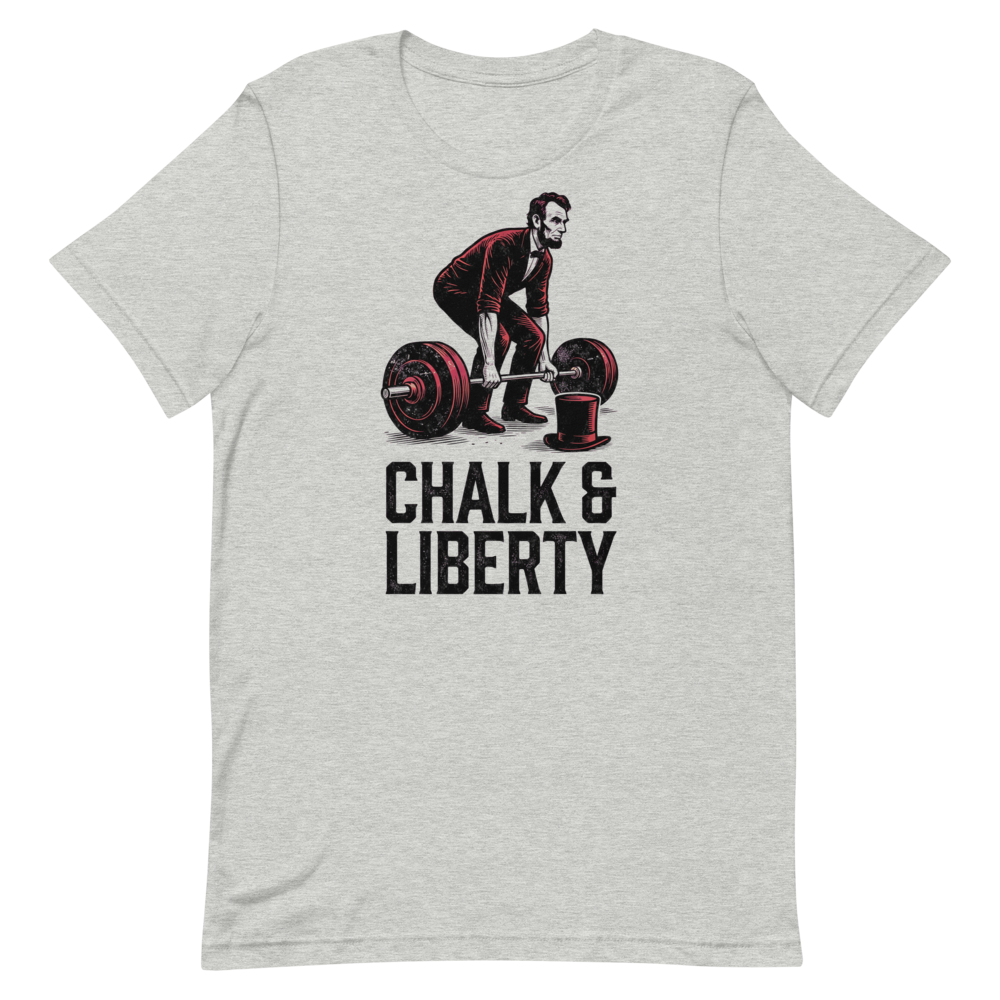 Deadlift & Democracy — Funny Gym Shirt for Lifters