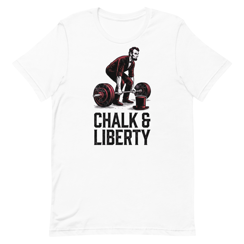 Deadlift & Democracy — Funny Gym Shirt for Lifters