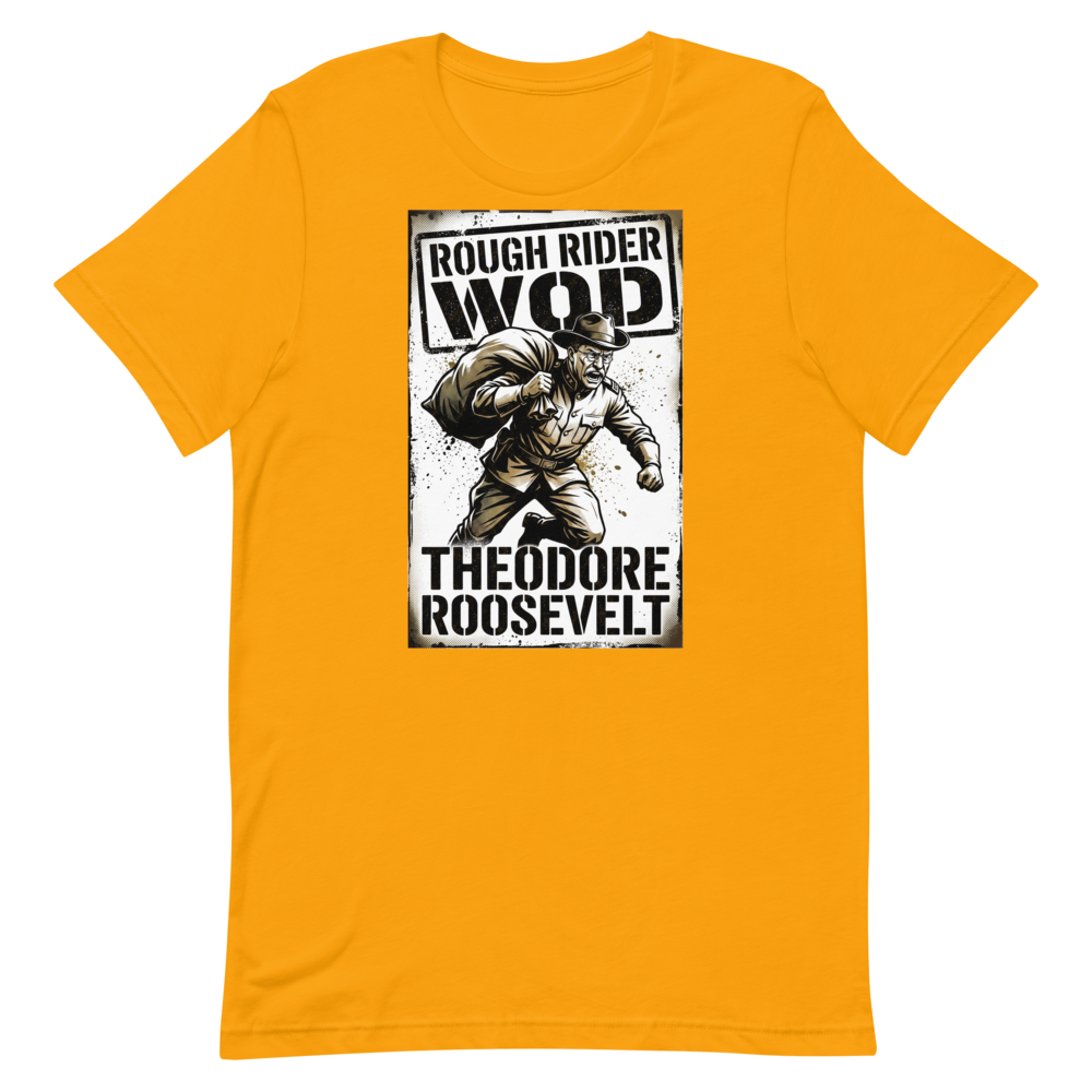 Rough Rider Vibes — Vintage Tee for Gym Warriors