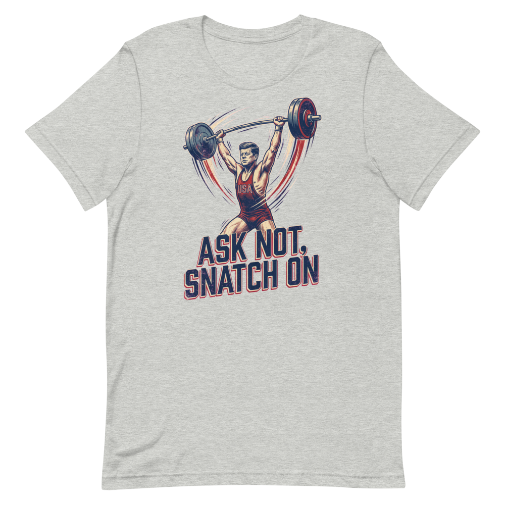 Lift Like a Legend — Funny JFK Gym Shirt for Lifters