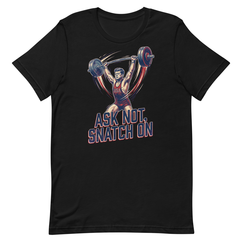Lift Like a Legend — Funny JFK Gym Shirt for Lifters