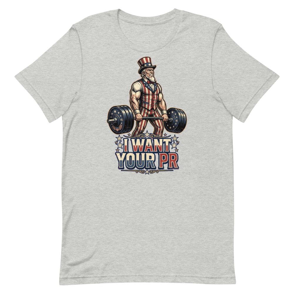 Lift Like Uncle Sam — Funny Gym Shirt for Lifters