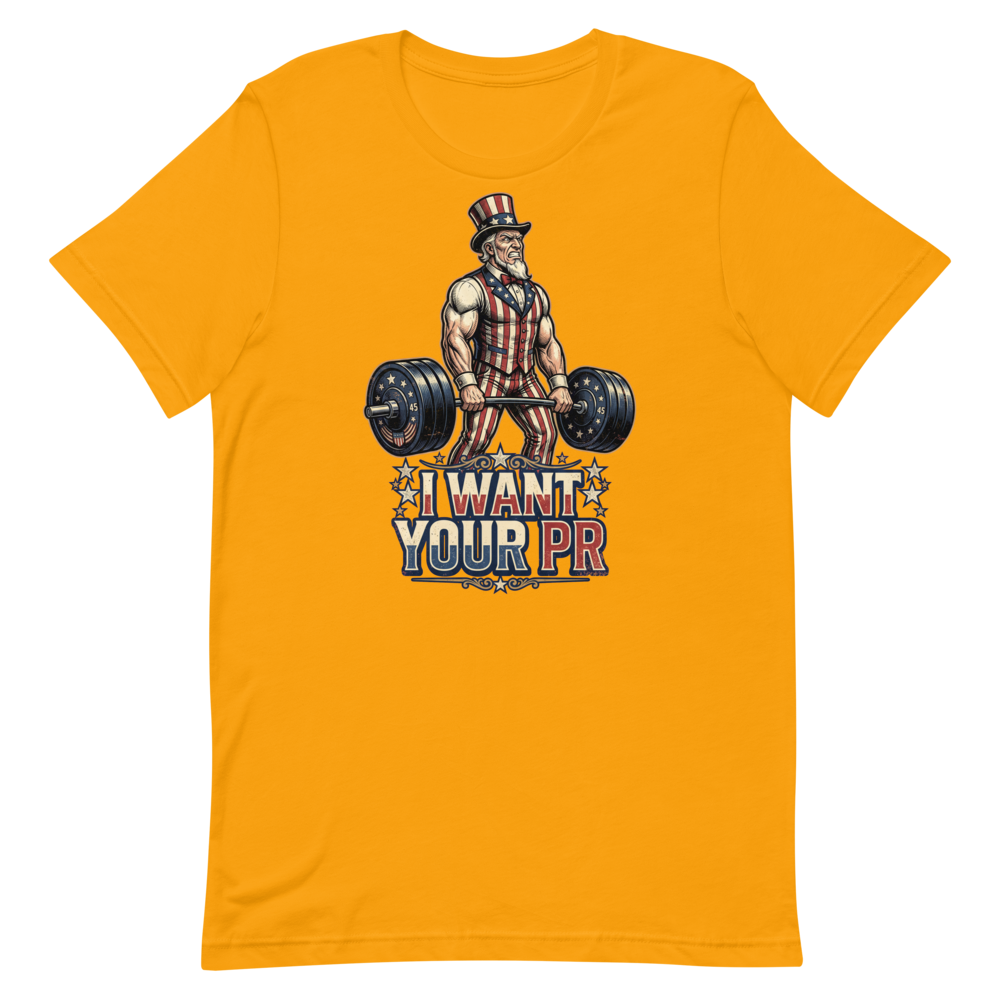 Lift Like Uncle Sam — Funny Gym Shirt for Lifters