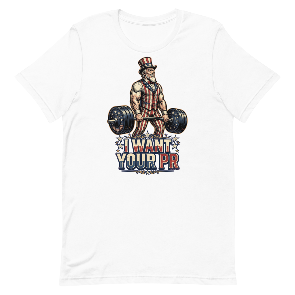 Lift Like Uncle Sam — Funny Gym Shirt for Lifters