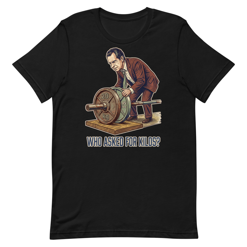 Who Asked For Kilos? — Funny Gym Shirt for Lifters