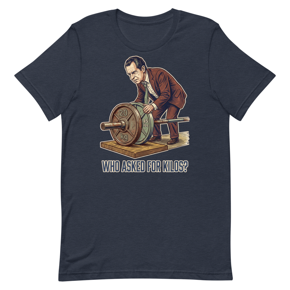 Who Asked For Kilos? — Funny Gym Shirt for Lifters