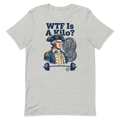 Kilo Confusion — Funny Gym Shirt for Lifters and Patriots