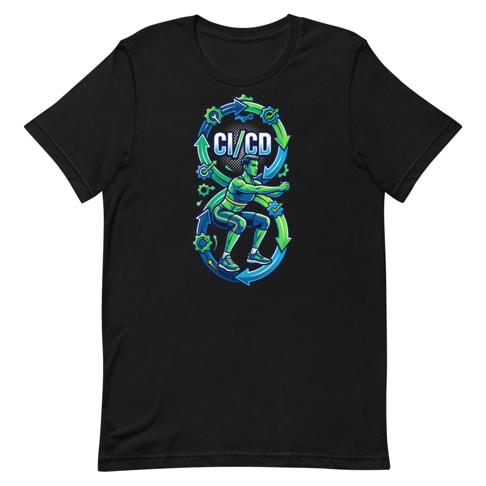 Squat Goals — CI/CD Shirt for Fitness Nerds