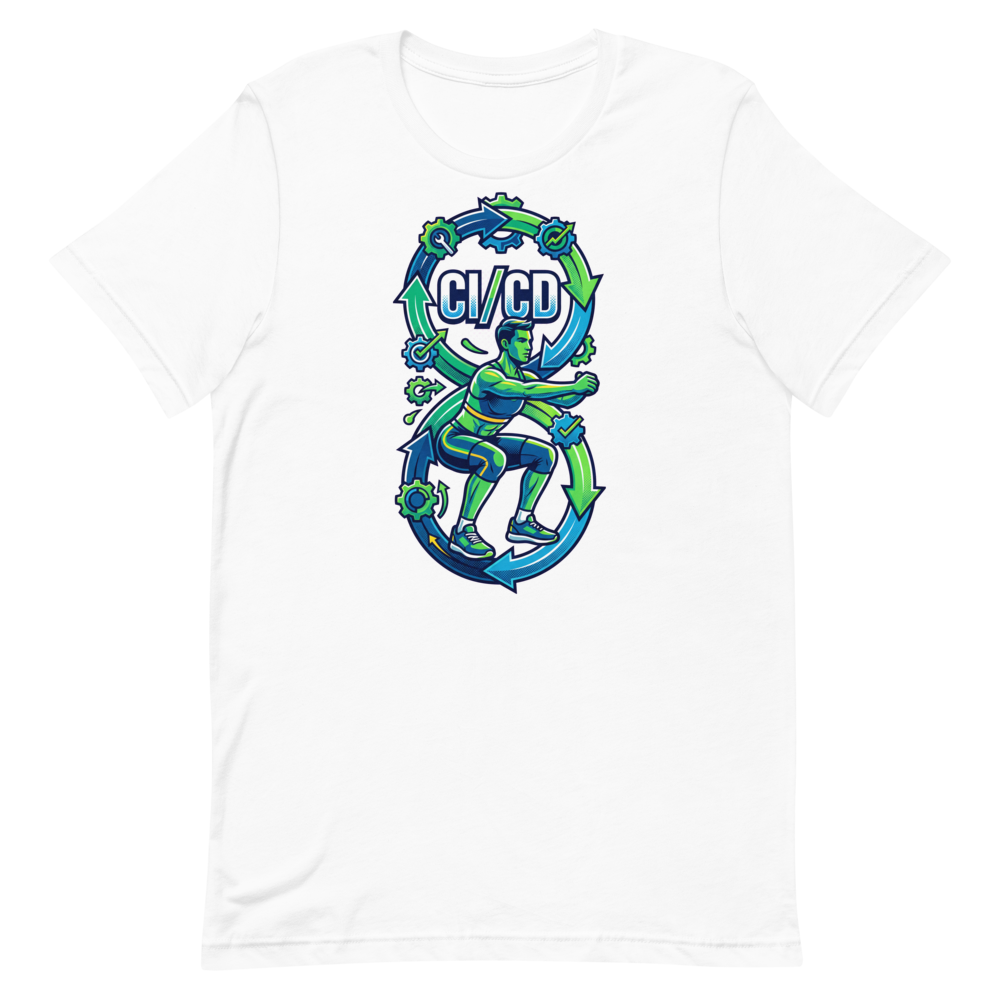 Squat Goals — CI/CD Shirt for Fitness Nerds
