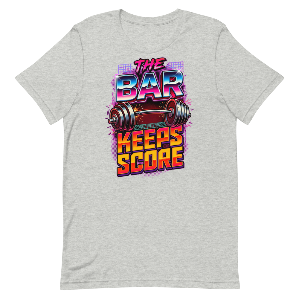 Lift Heavy, Laugh Hard — Gym Shirt for Barbell Warriors