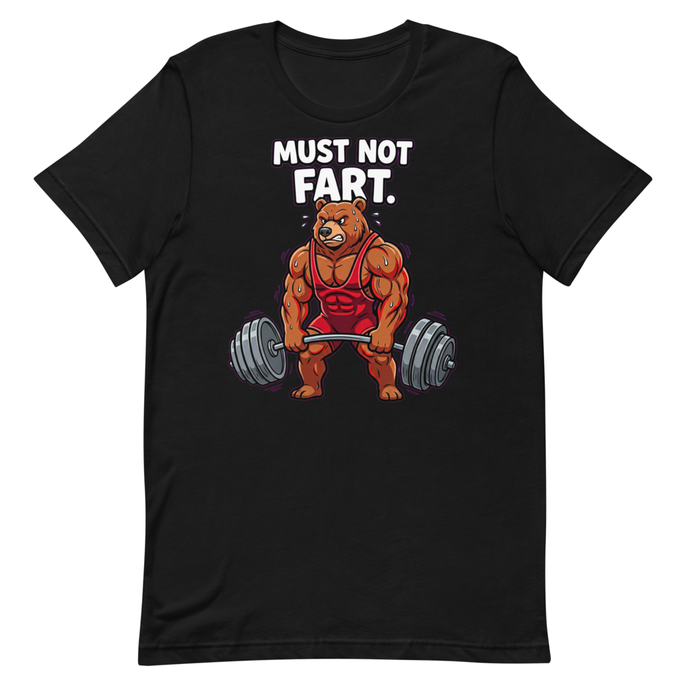 Deadlift Determination — Funny Gym Shirt for Lifters