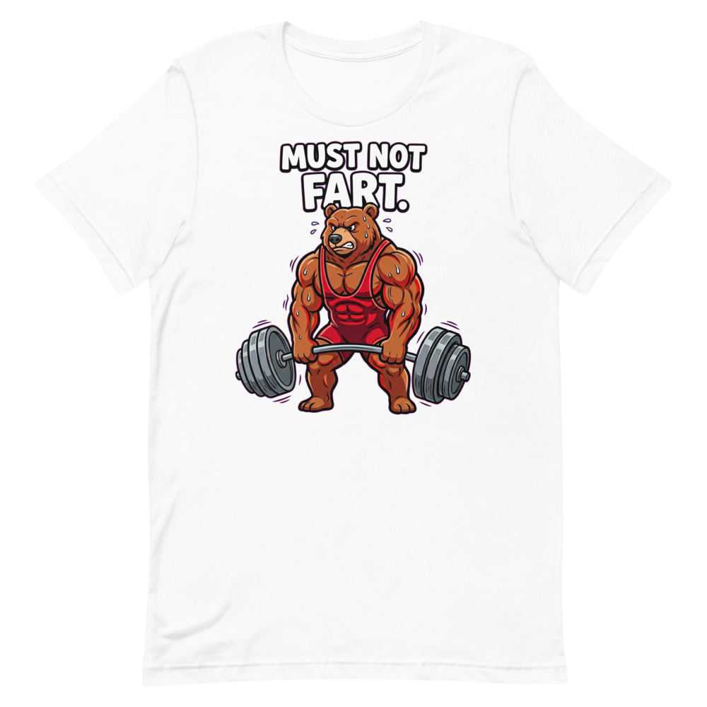Deadlift Determination — Funny Gym Shirt for Lifters