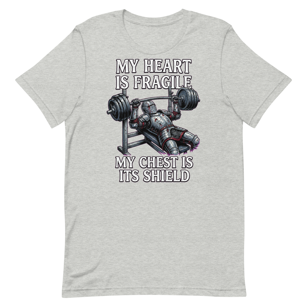 Knight Gym Goals — Funny Workout Shirt for the Bold