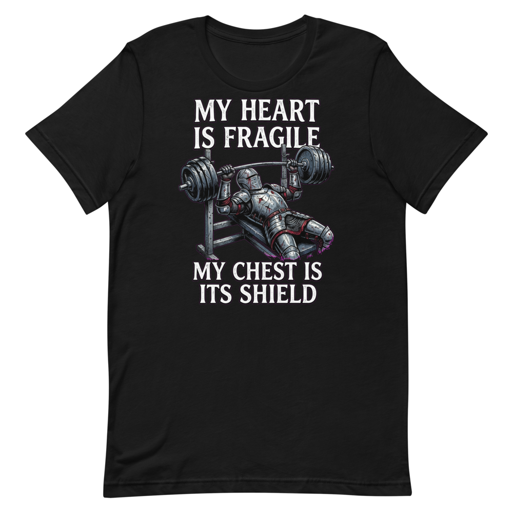 Knight Gym Goals — Funny Workout Shirt for the Bold
