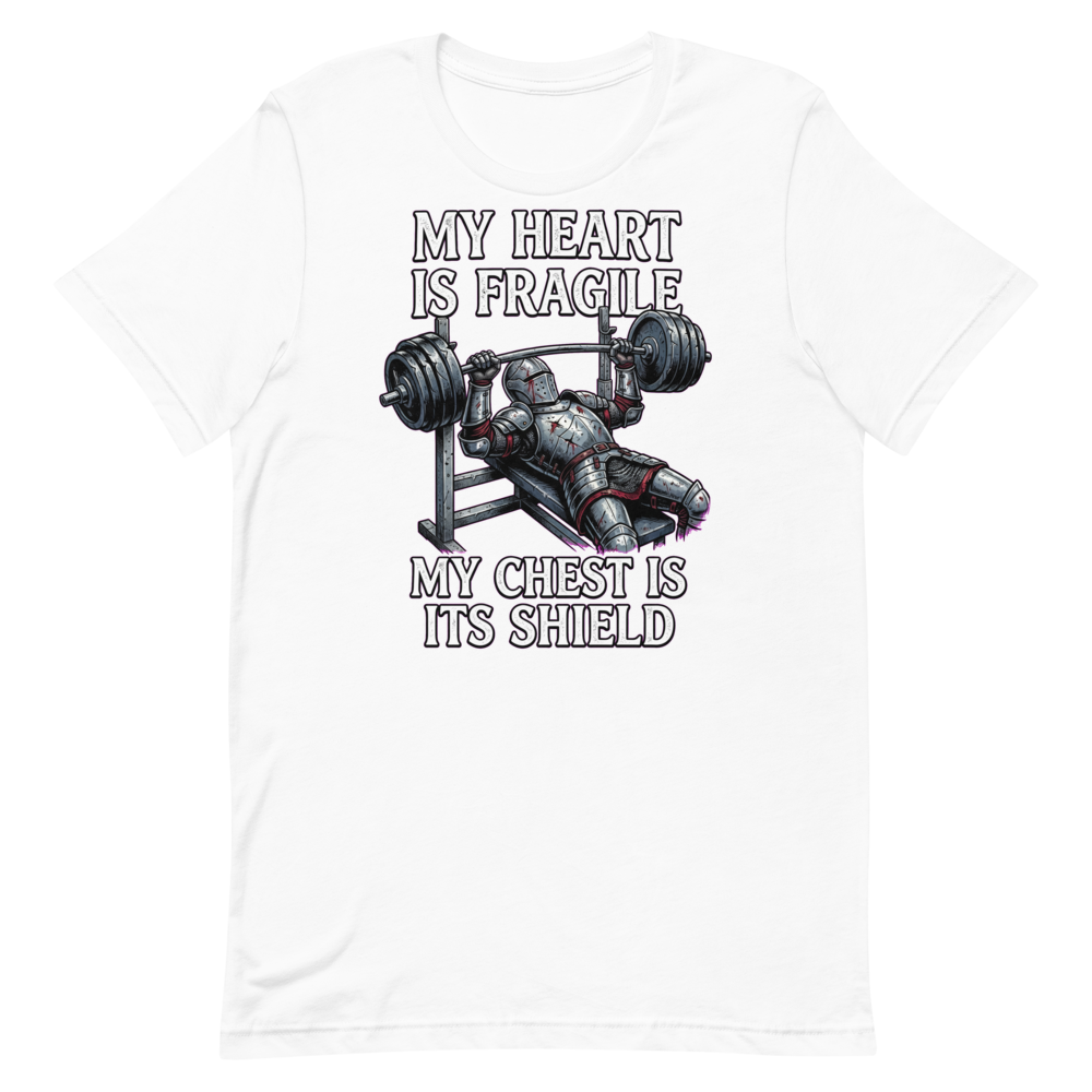 Knight Gym Goals — Funny Workout Shirt for the Bold