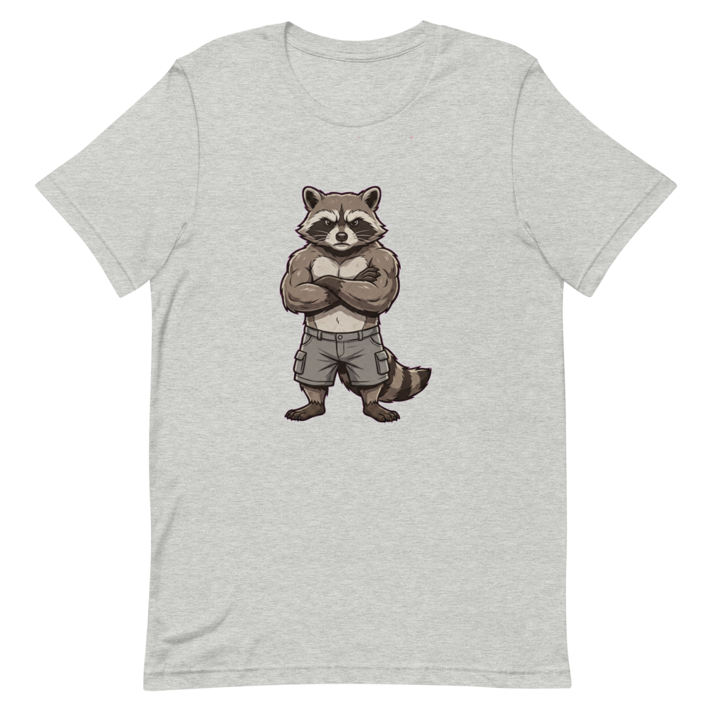 Trash Panda Authority — Funny Gym Shirt for Raccoon Lovers