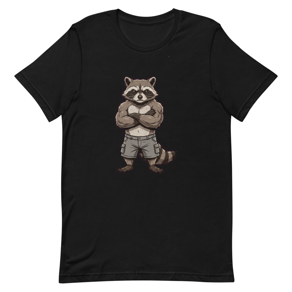Trash Panda Authority — Funny Gym Shirt for Raccoon Lovers