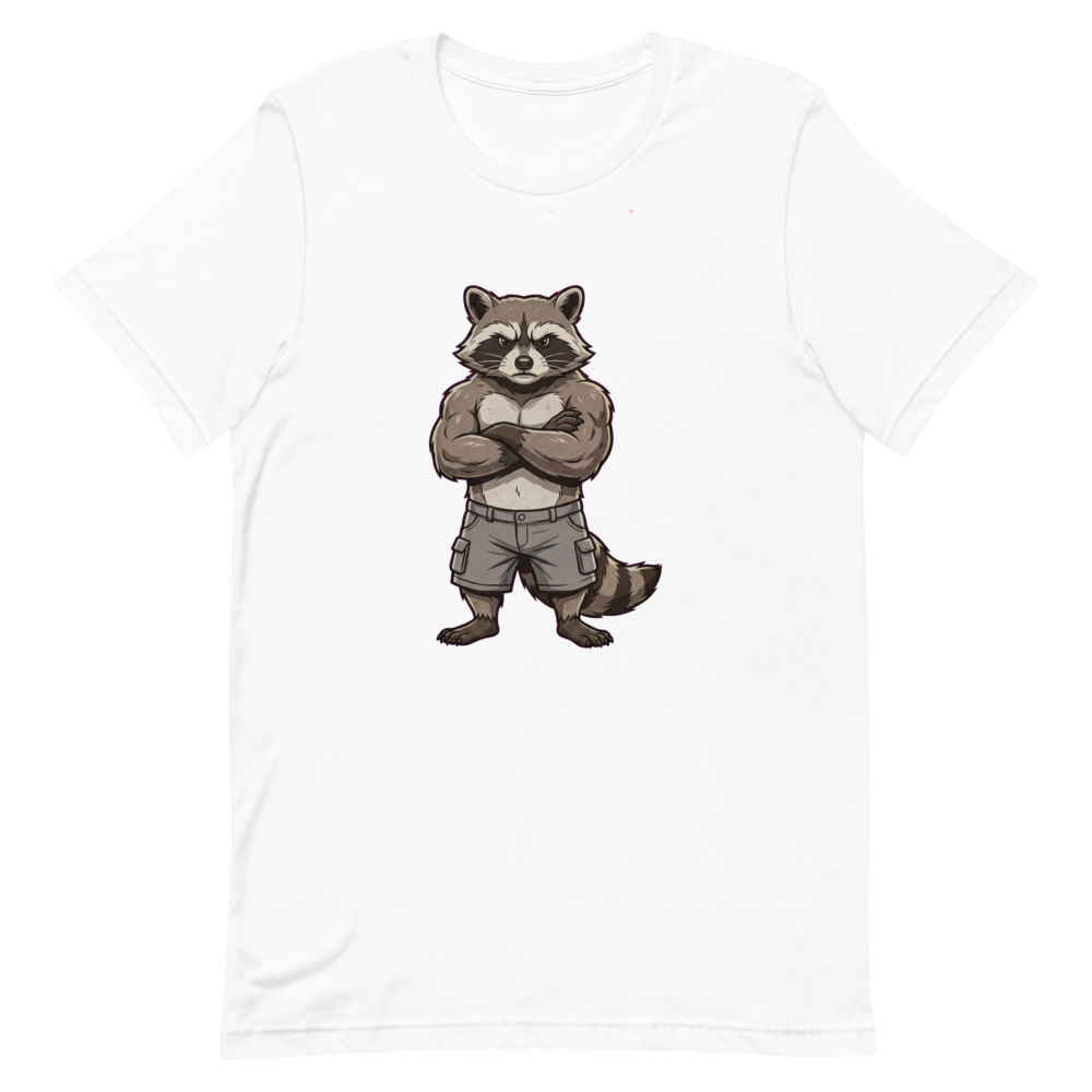 Trash Panda Authority — Funny Gym Shirt for Raccoon Lovers