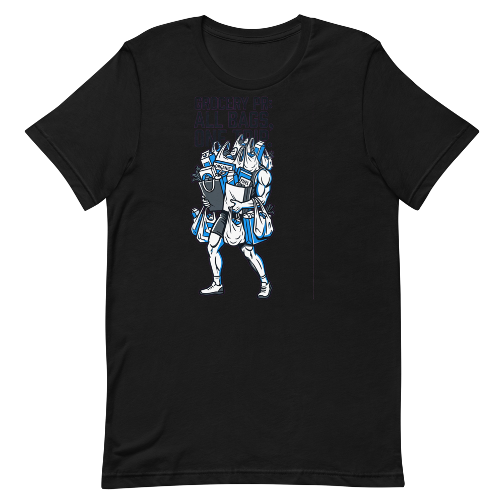 Grocery PR Champion — Funny Gym Shirt for Lifters