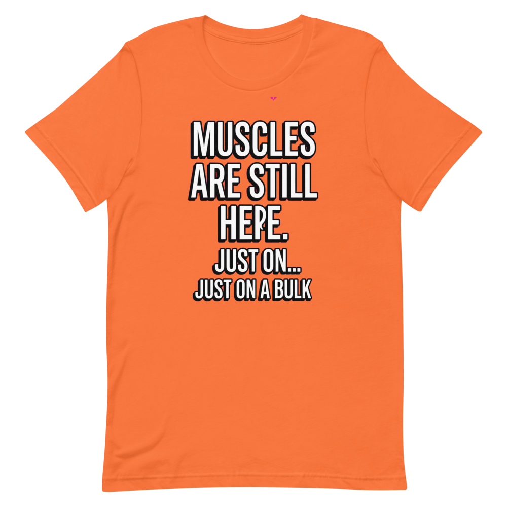 Muscles on a Break — Funny Gym Shirt for Lifters