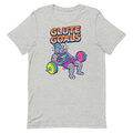 GLUTE GOALS — Retro Rhino Gym Shirt for Fitness Fanatics