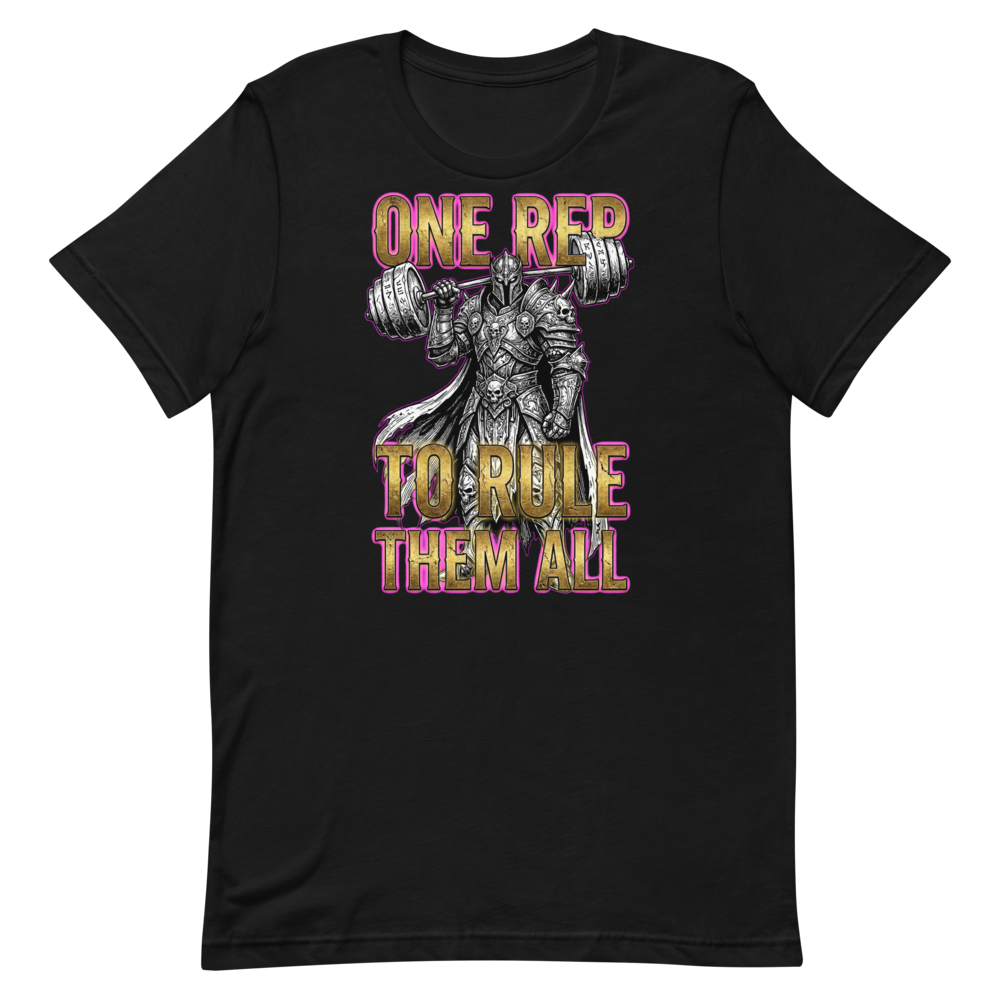 Barbell Battle Boss — Dark Fantasy Warrior Shirt for Lifters