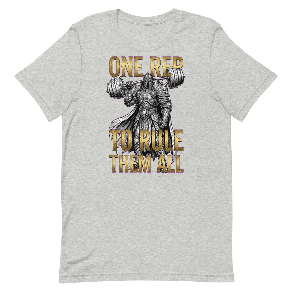 Rep Ruler — Dark Fantasy Warrior Shirt for Lifters