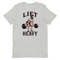 Lift Heavy — Spartan Warrior Gym Shirt for Lifters