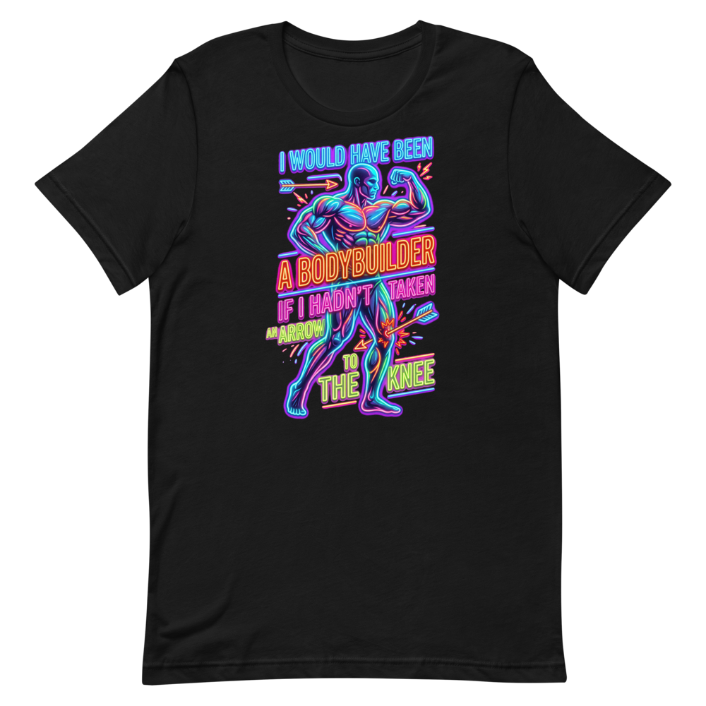 Arrow to the Knee — Funny Shirt for Gym Lovers