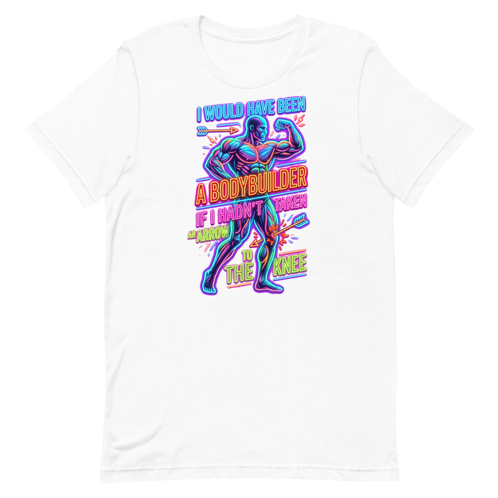 Arrow to the Knee — Funny Shirt for Gym Lovers
