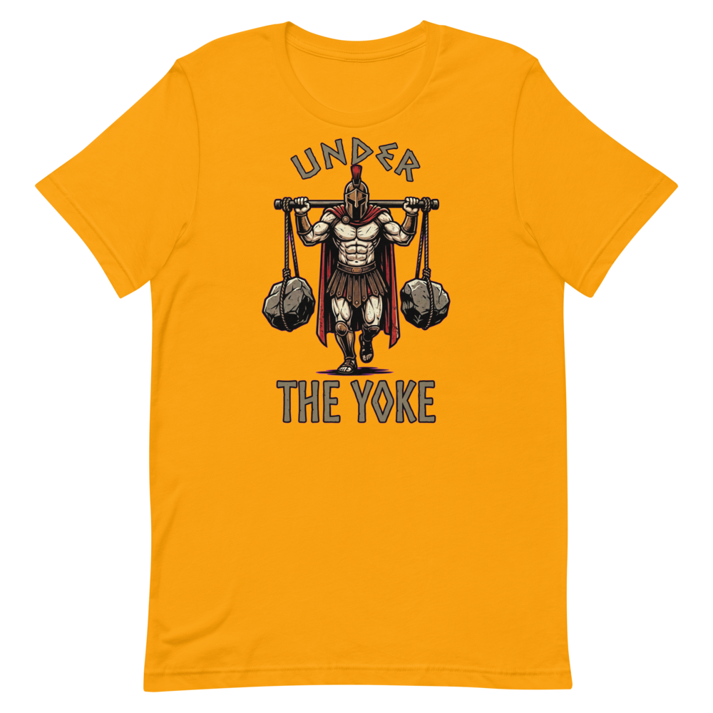 Under The Yoke — Spartan Warrior Shirt for Strongmen