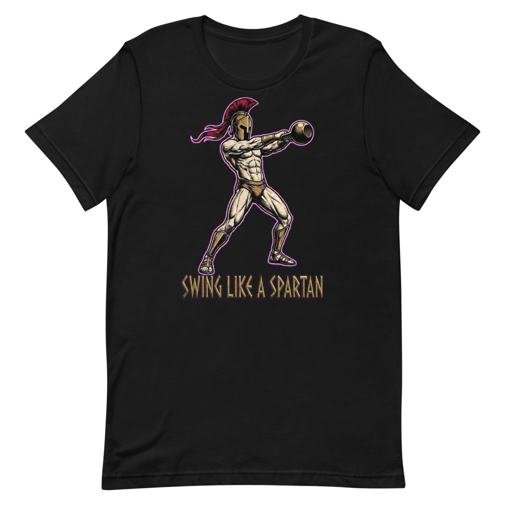Hinge Not Squat — Spartan Warrior Gym Shirt for Lifters