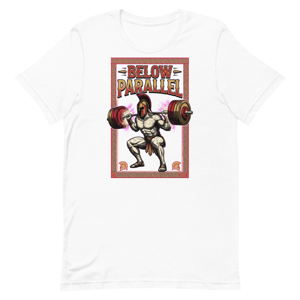 Squat Like a Spartan — Gym Shirt for Serious Lifters