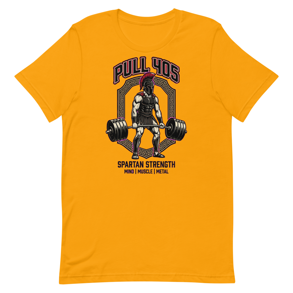 Spartan Strength — Deadlift Tee for Gym Warriors