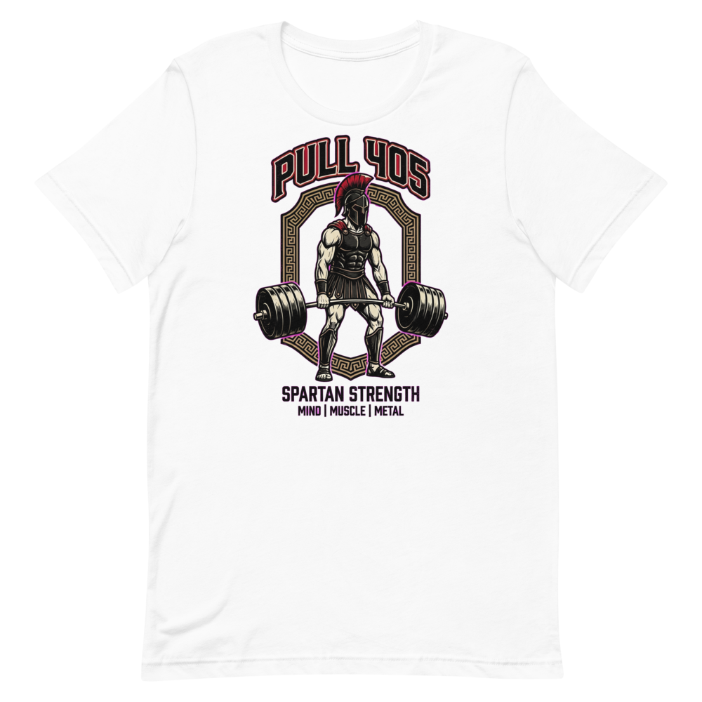 Spartan Strength — Deadlift Tee for Gym Warriors