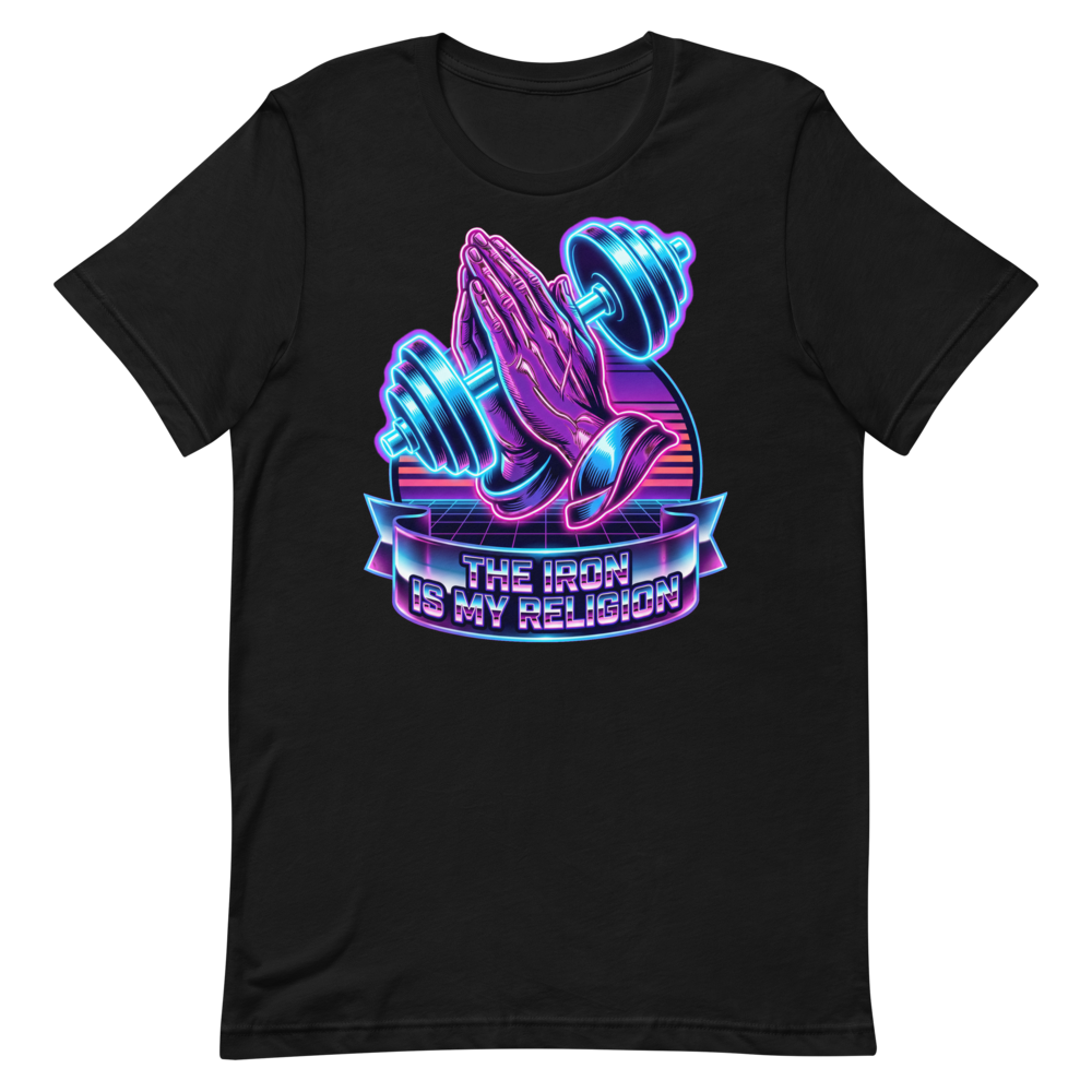 Iron Believer — Retro Gym Shirt for Fitness Fanatics