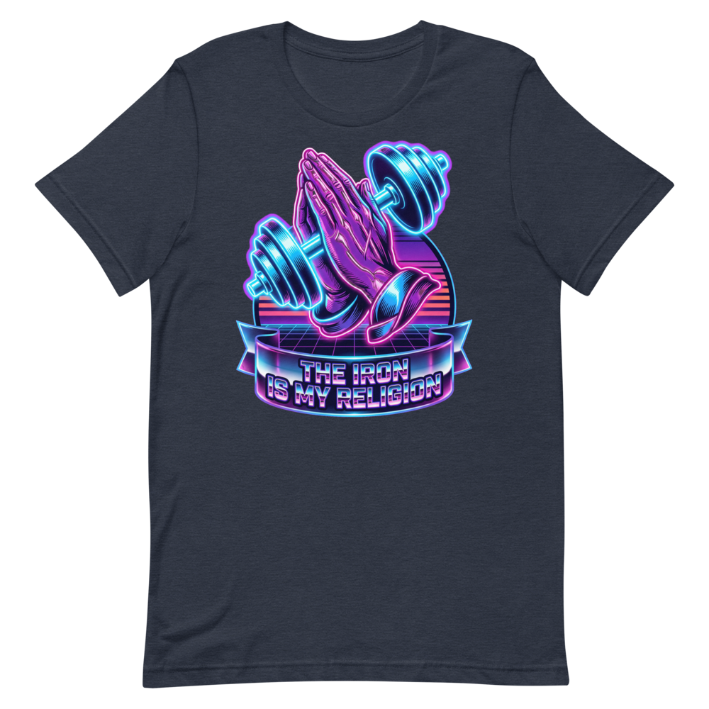 Iron Believer — Retro Gym Shirt for Fitness Fanatics