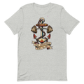 Stay Anchored, Stay Swole — Nautical Tattoo Shirt for Lifters
