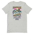 Follow The Whey – Funny Gym Shirt for Protein Lovers