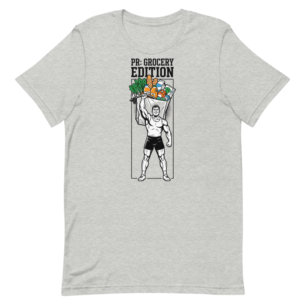 Grocery Gains — Funny Shirt for Workout Warriors