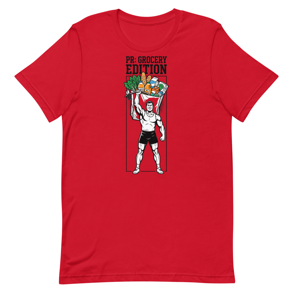 Grocery Gains — Funny Shirt for Workout Warriors