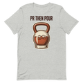 Cheers to Gains — Funny Gym Shirt for Lifters Who Pour