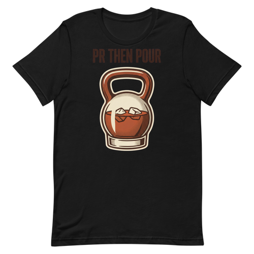 Cheers to Gains — Funny Gym Shirt for Lifters Who Pour