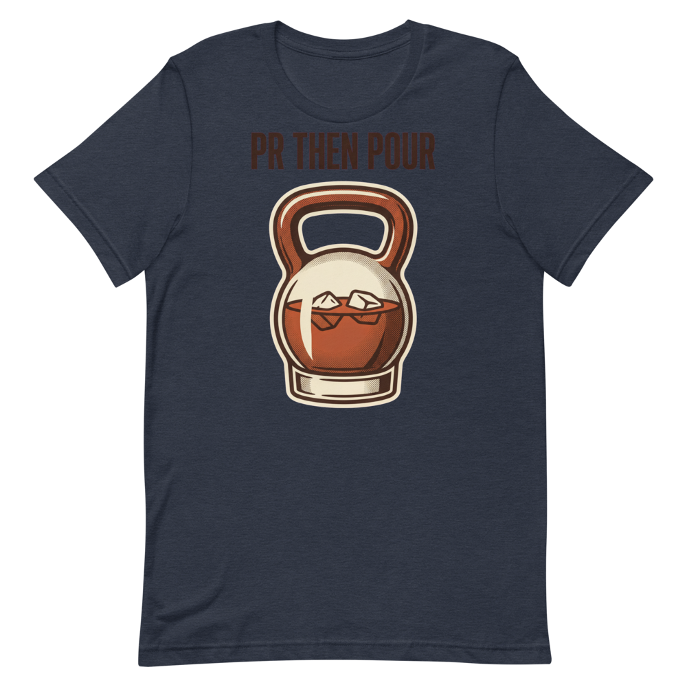 Cheers to Gains — Funny Gym Shirt for Lifters Who Pour