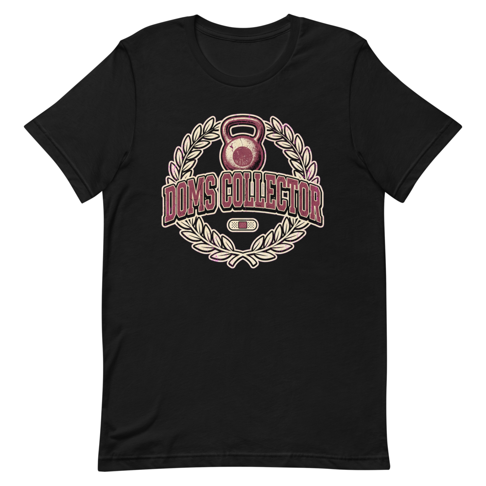 DOMS Collector — Vintage Gym Shirt for Swole Enthusiasts