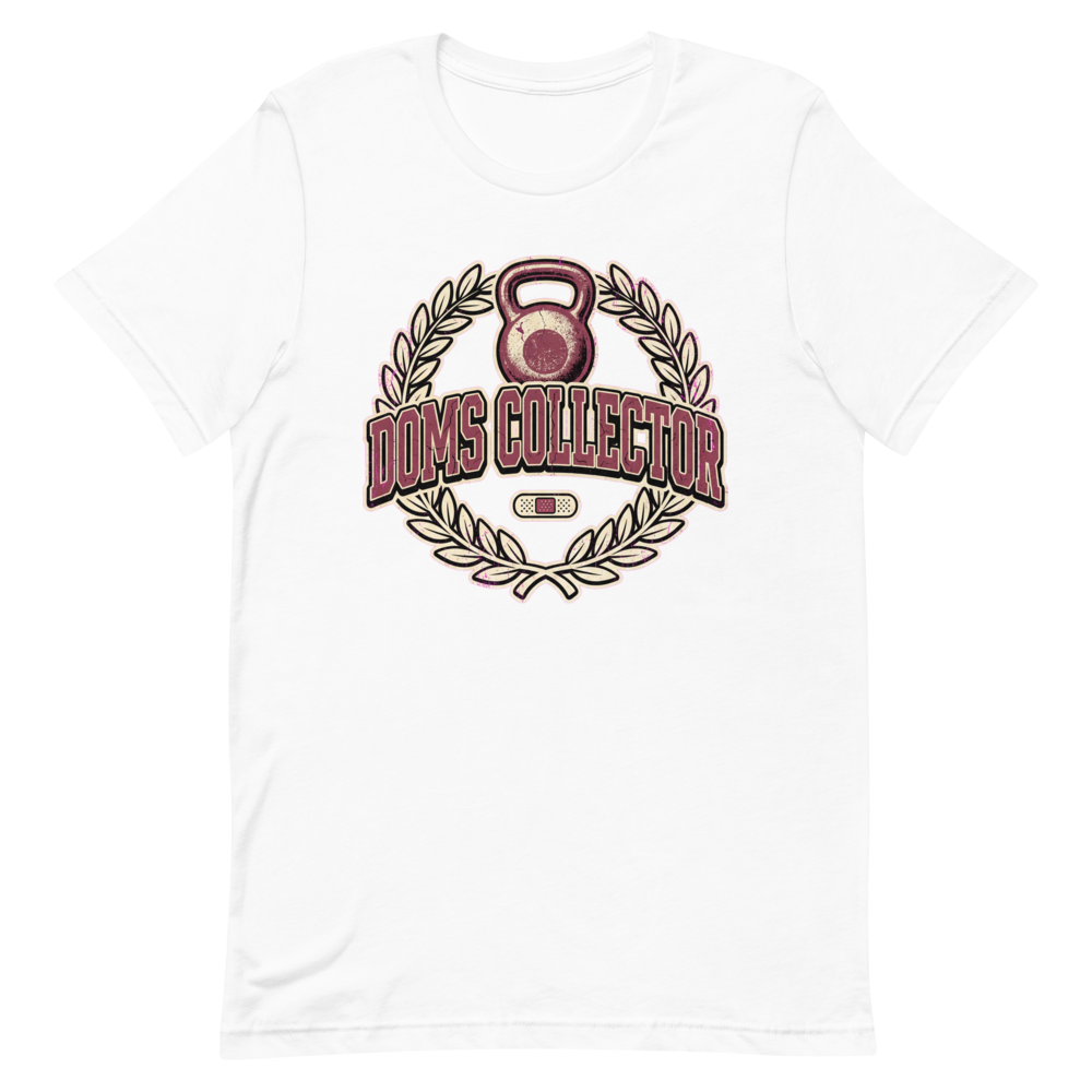 DOMS Collector — Vintage Gym Shirt for Swole Enthusiasts