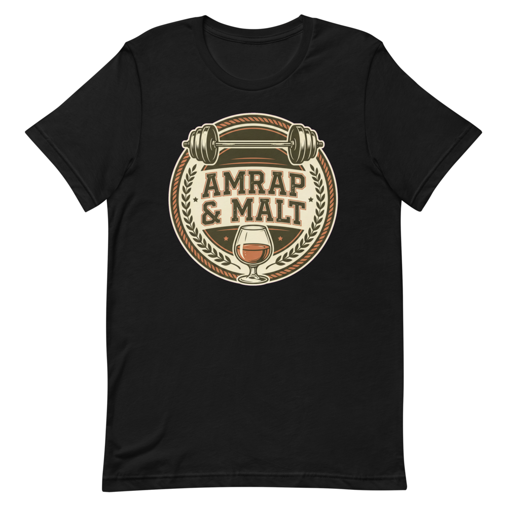 Barbells & Brews — Funny Shirt for Gym Lovers and Whiskey Fans