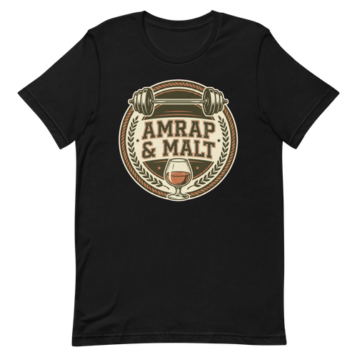 Barbells & Brews — Funny Shirt for Gym Lovers and Whiskey Fans